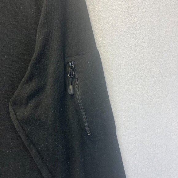 Skyr 1/4 Zip Long Sleeve Shirt Womens Medium M Black Base Layer Winter Skiing - Picture 7 of 12